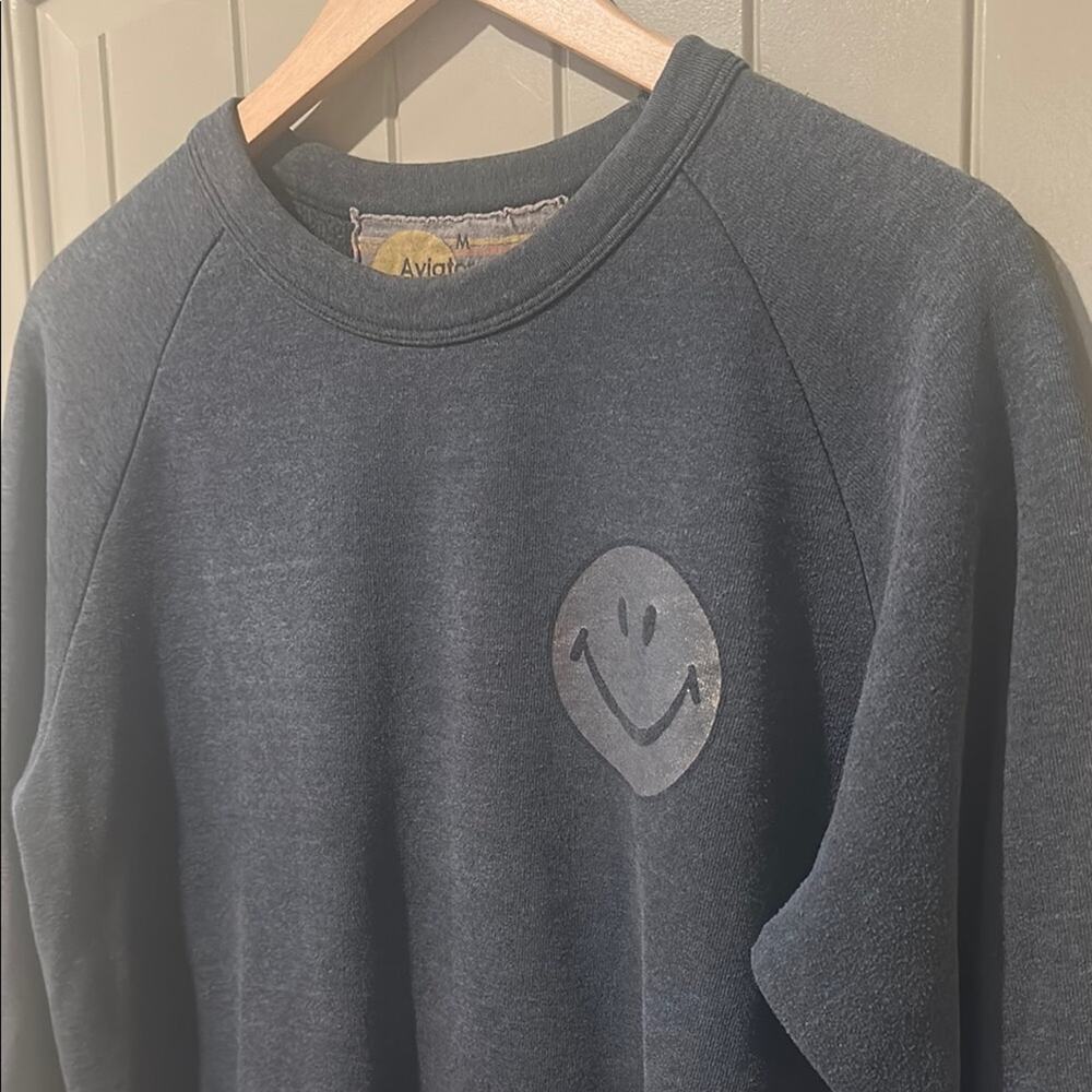 AVIATOR NATION Smiley Crewneck M - Picture 9 of 10